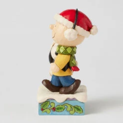 Enesco Jim Shore Peanuts Charlie Brown And Snoopy Wrapped In Scarf Figurine, 6" -Hallmark Charlie Brown and Snoopy Sharing Scarf Figurine 6017237 05