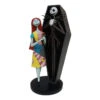 Enesco Disney Tim Burton's The Nightmare Before Christmas Jack And Sally Figurine, 9.4" H -Hallmark Disney Jack and Sally With Coffin Figurine 6016742 01