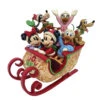 Enesco Jim Shore Mickey Mouse And Friends Sleigh Ride Figurine, 8" 2 Enesco Jim Shore Mickey Mouse And Friends Sleigh Ride Figurine, 8" -Hallmark Disney Mickey and Friends Sleigh Ride Figurine 6016883 01