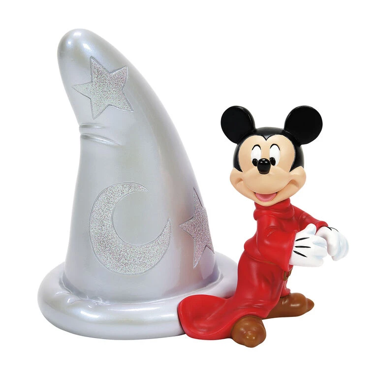 Enesco Disney 100 Years Of Wonder Sorcerer's Apprentice Mickey Mouse Figurine, 5.5" 3 Enesco Disney 100 Years Of Wonder Sorcerer's Apprentice Mickey Mouse Figurine, 5.5"