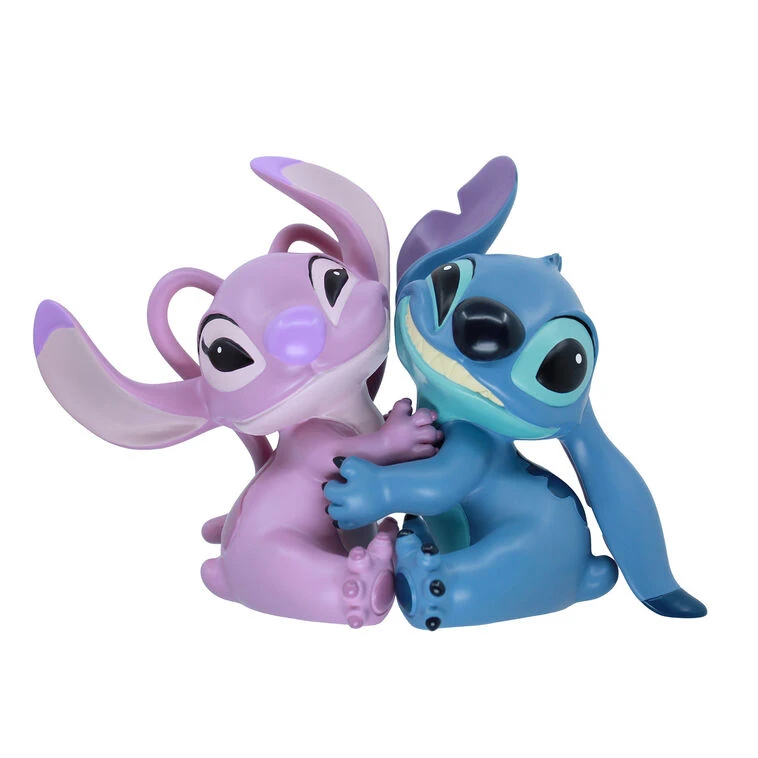 Enesco Disney Stitch And Angel Bookends, Set Of 2 3 Enesco Disney Stitch And Angel Bookends, Set Of 2