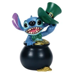 Enesco Disney Stitch In A Pot Of Gold St. Patrick's Day Figurine, 5"