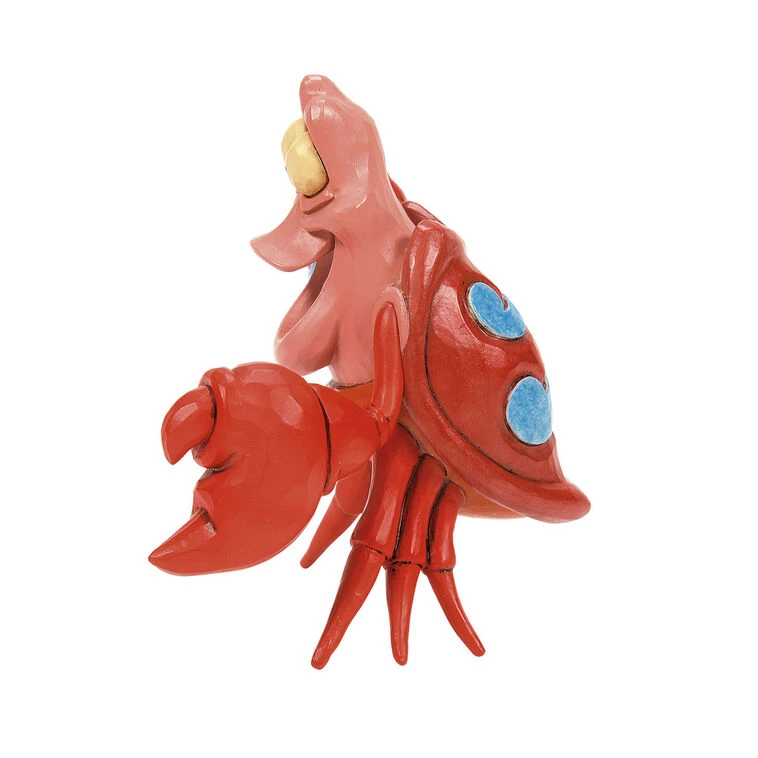 Enesco Jim Shore Disney The Little Mermaid Sebastian Mini Figurine, 3.3" 5 Enesco Jim Shore Disney The Little Mermaid Sebastian Mini Figurine, 3.3" - Image 3