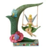 Enesco Jim Shore Disney Tinker Bell In Swing Figurine, 8.5" 2 Enesco Jim Shore Disney Tinker Bell In Swing Figurine, 8.5" -Hallmark Disney Tinker Bell in Swing With Flowers Figurine 6016336 01