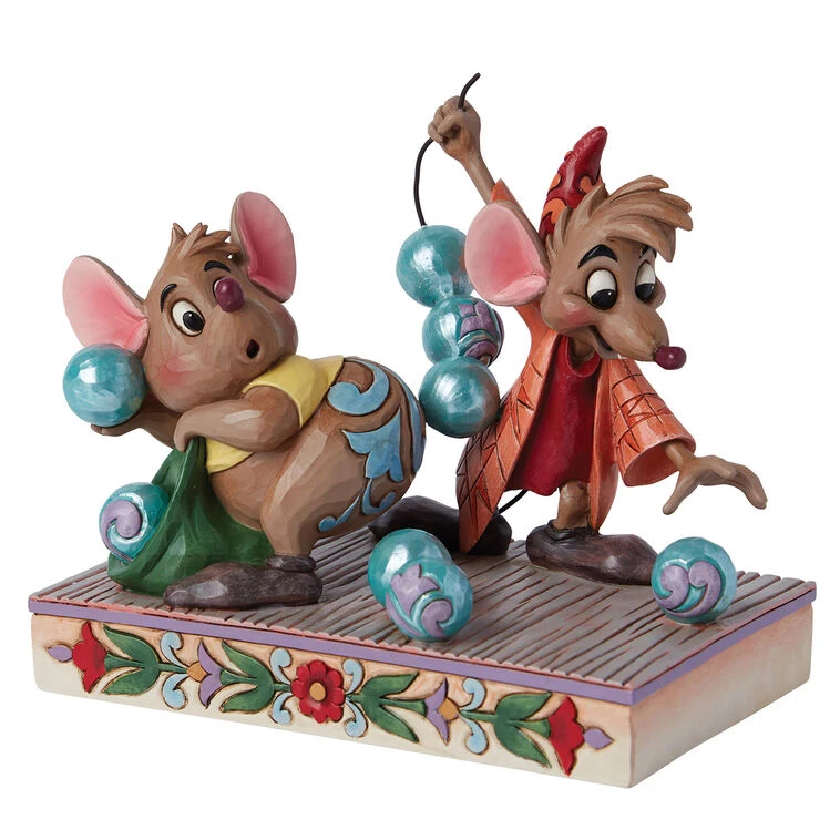 Enesco Jim Shore Disney Traditions Jaq And Gus Figurine, 5.5" 5 Enesco Jim Shore Disney Traditions Jaq And Gus Figurine, 5.5" - Image 3