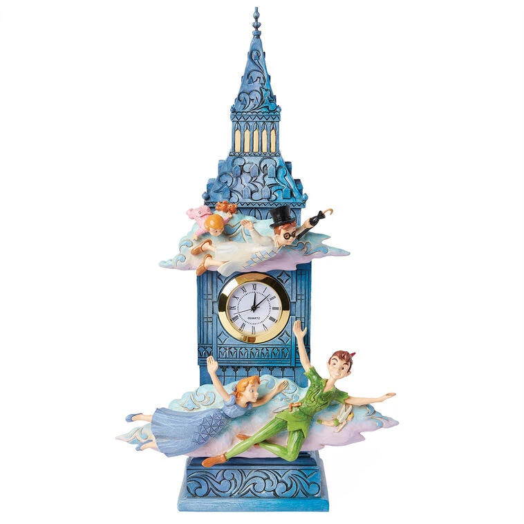 Enesco Jim Shore Disney Traditions Peter Pan Clock Figurine, 10.2" 3 Enesco Jim Shore Disney Traditions Peter Pan Clock Figurine, 10.2"