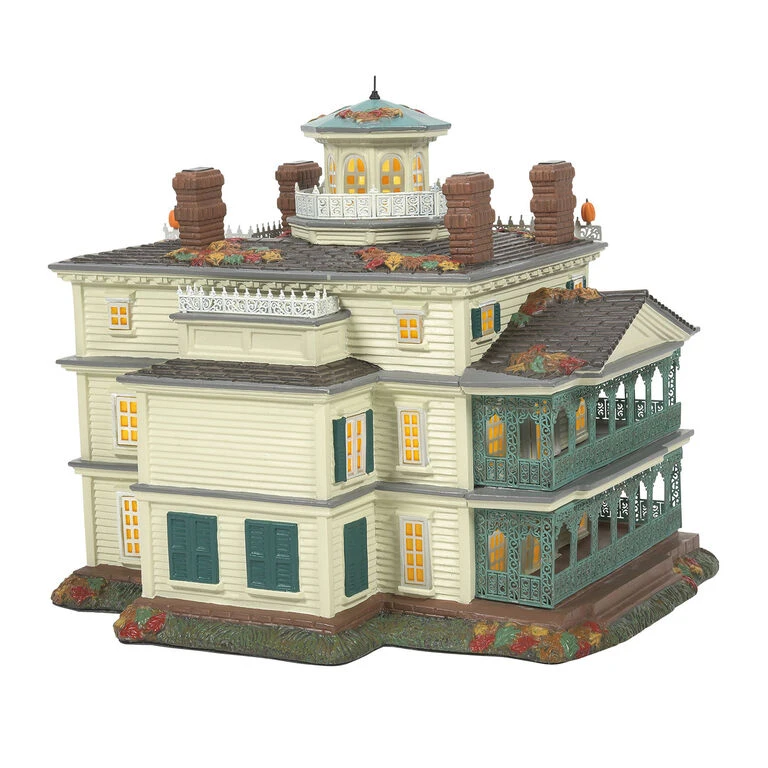 Enesco Disney Disneyland Haunted Light-Up Mansion Figurine, 9.1" 4 Enesco Disney Disneyland Haunted Light-Up Mansion Figurine, 9.1" - Image 2
