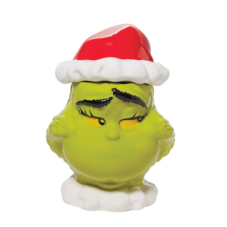 Enesco Grinch Cookie Jar, 10.2" 3 Enesco Grinch Cookie Jar, 10.2"