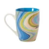 Enesco EttaVee In The Groove Mug, 12 Oz. 2 Enesco EttaVee In The Groove Mug, 12 Oz. -Hallmark EttaVee Colorful Marbled Mug 6012818 01