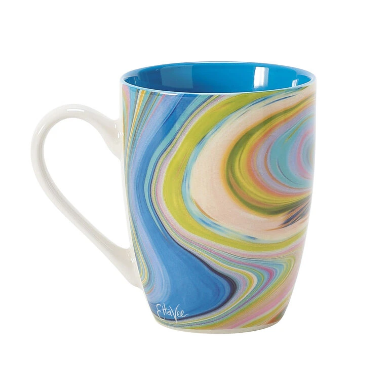 Enesco EttaVee In The Groove Mug, 12 Oz. 3 Enesco EttaVee In The Groove Mug, 12 Oz.