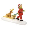 Enesco Snow Village Trip To Who-Ville Figurine, 2.68" 1 Enesco Snow Village Trip To Who-Ville Figurine, 2.68" -Hallmark Girl in Santa Suit Pulling Max on Sled Figurine 6011417 01