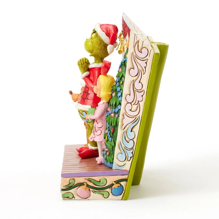 Enesco Jim Shore Grinch And Friends Light-Up Storybook Figurine, 6.2" 7 Enesco Jim Shore Grinch And Friends Light-Up Storybook Figurine, 6.2" - Image 5