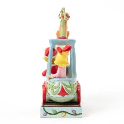 Enesco Jim Shore Grinch, Max And Cindy Lou On Train Figurine, 9.1" 12 Enesco Jim Shore Grinch, Max And Cindy Lou On Train Figurine, 9.1" -Hallmark Grinch Max Cindy Lou Who Train Figurine 6017070 05