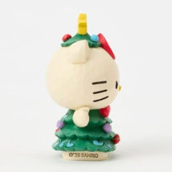 Enesco Jim Shore Sanrio Hello Kitty Christmas Tree Mini Figurine, 3.7" 9 Enesco Jim Shore Sanrio Hello Kitty Christmas Tree Mini Figurine, 3.7" -Hallmark Hello Kitty in Christmas Tree Dress Mini Figurine 6017558 04