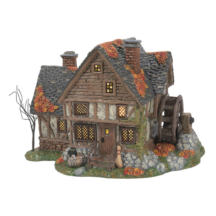 Enesco Department 56 Disney Hocus Pocus The Sanderson Sisters' Cottage Lighted Building, 6.6" 3 Enesco Department 56 Disney Hocus Pocus The Sanderson Sisters' Cottage Lighted Building, 6.6"