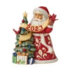 Enesco Jim Shore Dated 2023 Santa And Christmas Tree Figurine, 7.2" 2 Enesco Jim Shore Dated 2023 Santa And Christmas Tree Figurine, 7.2" -Hallmark Jim Shore 2023 Santa Christmas Tree Figurine 6013687 01