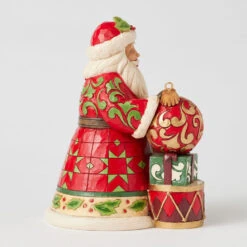 Enesco Jim Shore Heartwood Creek Santa Figurine With 2025 Dated Ornament, 7.5" 9 Enesco Jim Shore Heartwood Creek Santa Figurine With 2025 Dated Ornament, 7.5" -Hallmark Jim Shore 2025 Dated Hallmark Exclusive Santa Figurine 6017053 04