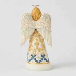 Enesco Jim Shore Heartwood Creek Blue And Gold Angel Figurine, 8.46" 7 Enesco Jim Shore Heartwood Creek Blue And Gold Angel Figurine, 8.46" -Hallmark Jim Shore Angel Holding Christmas Star Figurine 6017006 02