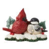 Enesco Jim Shore Highland Glen Cardinal And Chickadee Figurine, 4.33" -Hallmark Jim Shore Cardinal and Chickadee Figurine 6012868 01