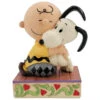 Enesco Jim Shore Charlie Brown Hugging Snoopy Figurine, 4.5" 1 Enesco Jim Shore Charlie Brown Hugging Snoopy Figurine, 4.5" -Hallmark Jim Shore Charlie Brown Hugging Snoopy Figurine 6007936 01