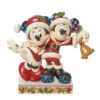Enesco Jim Shore Disney Mickey And Minnie Santas Figurine, 6.69" 2 Enesco Jim Shore Disney Mickey And Minnie Santas Figurine, 6.69" -Hallmark Jim Shore Disney Mickey and Minnie in Santa Suits 6013058 01