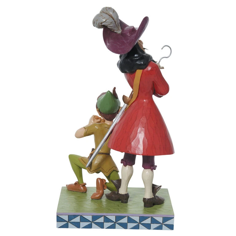 Enesco Jim Shore Disney Peter Pan And Captain Hook Figurine, 9.5" 4 Enesco Jim Shore Disney Peter Pan And Captain Hook Figurine, 9.5" - Image 2