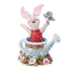 Enesco Jim Shore Disney Piglet In Watering Can Figurine, 4.5" -Hallmark Jim Shore Disney Piglet in Watering Can Figurine 6014320 01