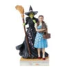 Enesco Jim Shore The Wizard Of Oz Dorothy And The Wicked Witch Figurine, 8.5"