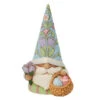 Enesco Jim Shore Gnome With Easter Basket Figurine, 4.9" 2 Enesco Jim Shore Gnome With Easter Basket Figurine, 4.9" -Hallmark Jim Shore Easter Gnome With Basket Figurine 6012438 01