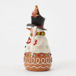 Enesco Jim Shore Heartwood Creek Gingerbread Snowman Figurine, 7" 8 Enesco Jim Shore Heartwood Creek Gingerbread Snowman Figurine, 7" -Hallmark Jim Shore Gingerbread Snowman Figurine 6017265 03