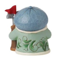 Enesco Jim Shore Heartwood Creek Gnome Golfer Figurine, 4" -Hallmark Jim Shore Gnome Golfer Figurine 6014487 02