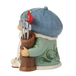 Enesco Jim Shore Heartwood Creek Gnome Golfer Figurine, 4" -Hallmark Jim Shore Gnome Golfer Figurine 6014487 03