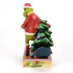 Enesco Jim Shore Grinch Stealing Christmas Tree, 7.4" 9 Enesco Jim Shore Grinch Stealing Christmas Tree, 7.4" -Hallmark Jim Shore Grinch Stealing Christmas Tree Figurine 6017064 04