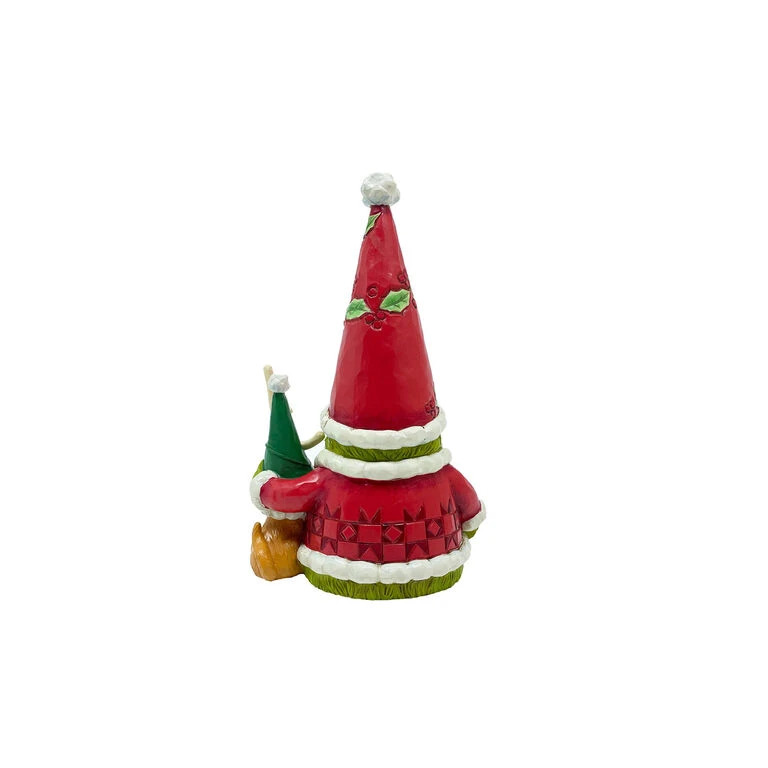Enesco Jim Shore Grinch And Max Gnome Figurine, 6.5" 4 Enesco Jim Shore Grinch And Max Gnome Figurine, 6.5" - Image 2