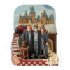 Enesco Jim Shore Harry Potter, Ron And Hermione With Train Figurine, 9"