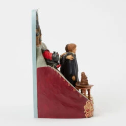 Enesco Jim Shore Harry Potter, Ron And Hermione With Train Figurine, 9" -Hallmark Jim Shore Harry Potter and Friends Resin Statue 6016707 06