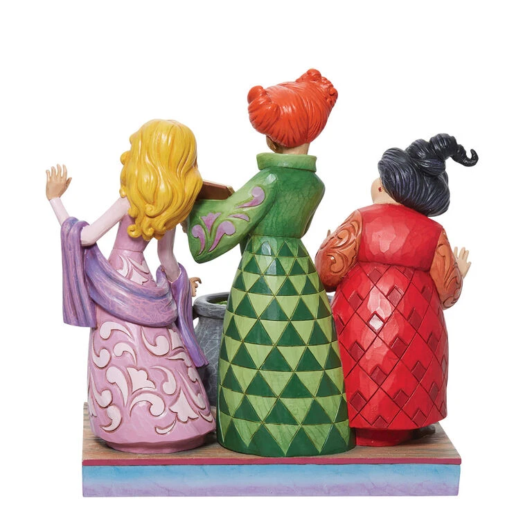 Enesco Jim Shore Disney Hocus Pocus Sanderson Sisters Figurine, 8.5" 4 Enesco Jim Shore Disney Hocus Pocus Sanderson Sisters Figurine, 8.5" - Image 2