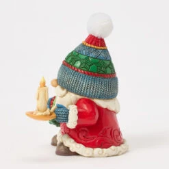 Enesco Jim Shore Heartwood Creek Holiday Gnome With Candle Figurine, 4.33" 8 Enesco Jim Shore Heartwood Creek Holiday Gnome With Candle Figurine, 4.33" -Hallmark Jim Shore Holiday Gnome With Candlestick Figurine 6017286 03