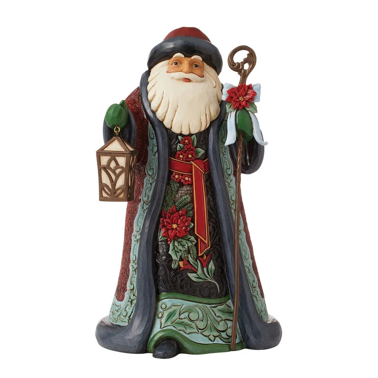 Enesco Jim Shore Holiday Manor Santa Figurine, 10.04" 3 Enesco Jim Shore Holiday Manor Santa Figurine, 10.04"