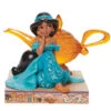 Enesco Jim Shore Disney Jasmine And Genie Lamp Figurine, 5.2" -Hallmark Jim Shore Jasmine and Genie Lamp Figurine 6010097 01