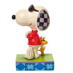 Enesco Jim Shore Peanuts Joe Cool & Woodstock Figurine, 5" 6 Enesco Jim Shore Peanuts Joe Cool & Woodstock Figurine, 5" -Hallmark Jim Shore Joe Cool Snoopy Woodstock Figurine 6010115 02