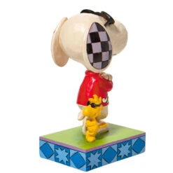 Enesco Jim Shore Peanuts Joe Cool & Woodstock Figurine, 5" 7 Enesco Jim Shore Peanuts Joe Cool & Woodstock Figurine, 5" -Hallmark Jim Shore Joe Cool Snoopy Woodstock Figurine 6010115 03