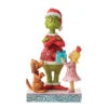 Enesco Jim Shore Max And Cindy Giving Gifts To The Grinch Figurine, 7.24" 2 Enesco Jim Shore Max And Cindy Giving Gifts To The Grinch Figurine, 7.24" -Hallmark Jim Shore Max and Cindy Give the Grinch Presents Figurine 6012698 01