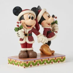 Enesco Jim Shore Disney Mickey And Minnie With Candy Canes Figurine, 6.14" 10 Enesco Jim Shore Disney Mickey And Minnie With Candy Canes Figurine, 6.14" -Hallmark Jim Shore Mickey and Minnie in Santa Suits Figurine 6016882 03