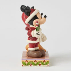 Enesco Jim Shore Disney Mickey And Minnie With Candy Canes Figurine, 6.14" 13 Enesco Jim Shore Disney Mickey And Minnie With Candy Canes Figurine, 6.14" -Hallmark Jim Shore Mickey and Minnie in Santa Suits Figurine 6016882 06