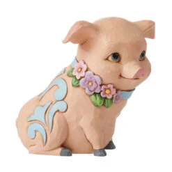 Enesco Jim Shore Mini Pig Figurine, 3.5" 7 Enesco Jim Shore Mini Pig Figurine, 3.5" -Hallmark Jim Shore Mini Pig Figurine 6012426 03