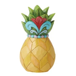 Enesco Jim Shore Mini Pineapple Figurine, 4"