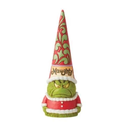 Enesco Jim Shore Dr. Seuss Naughty/Nice Grinch Gnome Figurine, 8.19" 5 Enesco Jim Shore Dr. Seuss Naughty/Nice Grinch Gnome Figurine, 8.19" -Hallmark Jim Shore NaughtyNice Grinch Gnome Figurine 6012704 02