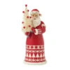 Enesco Jim Shore Nordic Noel Santa With Sisal Tree Figurine, 10.04"