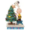 Enesco Jim Shore Peanuts Finishing Touches Charlie Brown & Snoopy Figurine, 8.4" 1 Enesco Jim Shore Peanuts Finishing Touches Charlie Brown & Snoopy Figurine, 8.4" -Hallmark Jim Shore Peanuts Finishing Touches Charlie Brown Snoopy Figurine 6010321 01